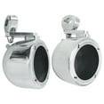 thumbnail image 2 of 2 Rockville MAC40S 4" Chrome Swivel Aluminum Tower Handlebar Speaker Pods ATV/UTV, 2 of 8