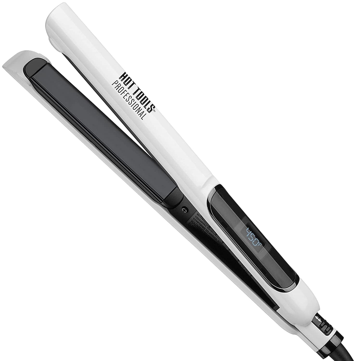 Hair Rage HRT FIL 125RW Professional Ceramic Tourmaline Hair Straightening Flat Iron Pearlescent Rose Wood Walmart