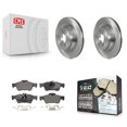 thumbnail image 1 of Transit Auto Rear Disc Brake Rotors and Ceramic Pads Kit for Car Mercedes-Benz E550 CLS550 K8T-103915, 1 of 11
