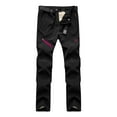 thumbnail image 2 of SBYOJLPB Women's Plus Size Double-layer Detachable Fleece Top Pants Long Pants Black 6(M), 2 of 6