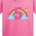 thumbnail image 4 of Inktastic 5th Birthday Rainbow Youth T-Shirt, 4 of 5