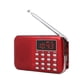 thumbnail image 1 of Radio digital, receptor de audio rojo Reproductor digital M Radio FM Confiabilidad excepcional, 1 of 9