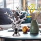 thumbnail image 4 of Árbol de la , adornos para árboles de dinero, Feng Shui, estatua de Feng Shui, árbol de cerámica Feng Shui, decoración para interiores y Plata BLESIY Estatua del árbol de la suerte, 4 of 8
