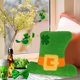 thumbnail image 5 of Fiudx Cojín con Forma de Sombrero de San Patricio, Color Verde, Suave y Cómodo, Ideal para Sofá y Cama, Ideal para Crear Un Ambiente Festivo, Fácil de Limpiar, 40 X 33 Cm., 5 of 6