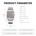 thumbnail image 2 of SKMEI Watches for Men Fashion Business Mens Watch Analog Quartz Big Face Luxury Classic Stainless Steel Waterproof Luminous Wristwatch, 2 of 8