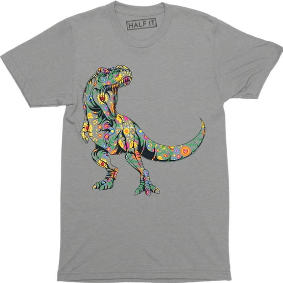 Colourful Dinosaur Spirit Wild Animal Men's Gift T-Shirt
