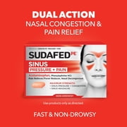 Sudafed PE Pressure + Pain, 24 Count