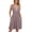 Taro color, variant on Purcoar Women's V-Neck Midi Dress Summer Casual Sleeveless Dress with Pockets