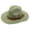 AB267 Army Green, variant on Bainana Sun Hat For Women Men Wide Brim Casual Lightweight Solid Color Straw Hat For Summer Outdoor