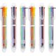 thumbnail image 1 of 2025 6 Pack 0.5mm 6-in-1 Multicolor Ballpoint Pen 6 Colors Retractable Ballpoint Pens (6 Pack), 1 of 5