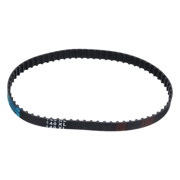 140XL 037 Timing Belt 70 Teeth Rubber Geared Cogged Belt, 0.37" Width, 0.20" Pitch