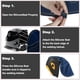 thumbnail image 3 of 2X para Casco de Soldador, Extendida para Casco, para Cascos de Soldador, Gorras Protectoras Duraderas para Cascos de Soldador para Mujeres y Hombres C, 3 of 5