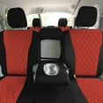thumbnail image 6 of For 2016–2022 Honda Pilot LX | EX | EX-L FH Group Neoprene Custom Fit Waterproof Car Seat Covers - 2nd Row Red, 6 of 7