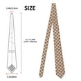 thumbnail image 2 of Fotbe Santa Claus bells Corbata Clásica para Hombre con Estampado – Corbata de Seda Jacquard Tejida, para Negocios, Bodas y Eventos Formales, 2 of 7