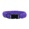 thumbnail image 4 of Paracord Planet Dog Collar DIY Kit - Parachute Rope Dog Collar - 550 Paracord 5/8" Buckle and 3/4" D Ring - Black & Silver Metal Hardware - Multiple Color Options Available - EBOOK How To Available, 4 of 4