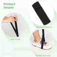 thumbnail image 4 of 2PCS 35" Leg Lifter, Leg Lifting Strap, Leg Lifter with Hand and Foot Loops, Foot Lifter after Knee or Hip Replacement Recovery, Portable Mobility Tool for Wheelchairs, Beds, Sofas, Cars, 4 of 6