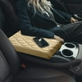 thumbnail image 3 of BotaniNest Armrest Pad Soft Cushion Non Slip Auto Center Console Cover Universal Fit For Vehicles, 3 of 5