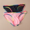 thumbnail image 5 of Men's Bikini Panties Men's Ice Silk Mesh Solid Color Pants Low-Waisted Drying Breathable Transparent Mesh Pants XL, 5 of 7