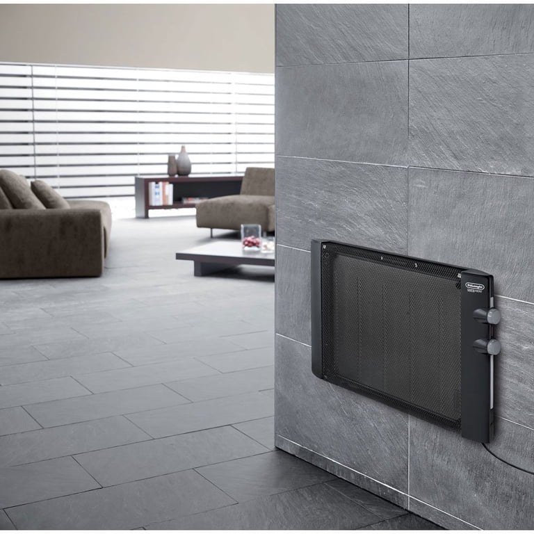 DeLonghi Mica Panel Heater, Black HMP1500 - Walmart.com