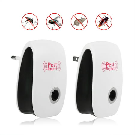 Ultrasonic Pest Repeller – NEW Electronic & Ultrasound Control, Indoor Plug-In Repellent | Anti Mice, Insects, Bugs, Ants, Mosquitos, Rats, Spiders, Roaches,