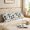 Police and Thief White Pattern, variant on Police and Megaphone White Pattern Long Throw Pillow Cover, Throw Body Pillow Case with Hidden Zipper, Soft Peach Skin Gifts for Housewarming Holiday, 59'' X 19.7''