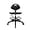 D Rubber, variant on Polyurethane Drafting Lab Stool Chair, 18" Adjustable Footring, 8" Adjustable Height, 450 lbs seat Capacity, Heavy Duty, Shipped Within 24 Hours