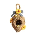 thumbnail image 2 of Neinkie Jute Bee Hive Decor Bee Tiered Tray Decorations Decorative Honey Bee Skeps Spring Farmhouse Coffee Table Decor Country Kitchen Decor, 2 of 7