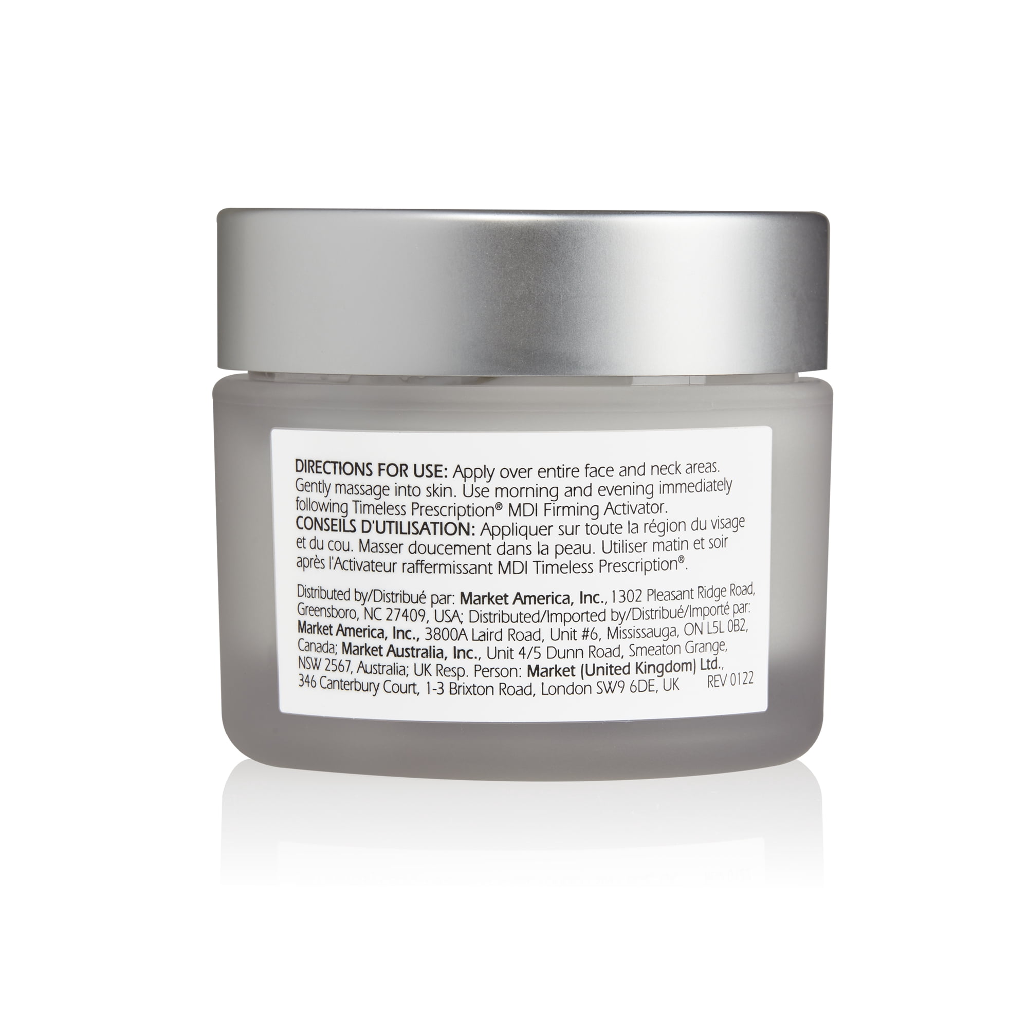 Timeless Prescription Face Firming Moisturizer with MDI Complex, an advanced formula that incorporates multiple moisturizing ingredients with various vitamins and botanical antioxidants