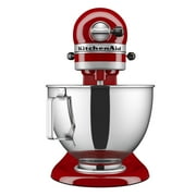 KitchenAid Deluxe Series 4.5 Quart Tilt-Head Stand Mixer with Stainless Bowl, Empire Red, KSM97ER