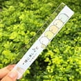 thumbnail image 4 of Becaristey 4 Pieces/Set Cartoon Drawing Ruler Straight Protractor Drafting Tool with Scale Mathematical Rulers Student School, 4 of 6