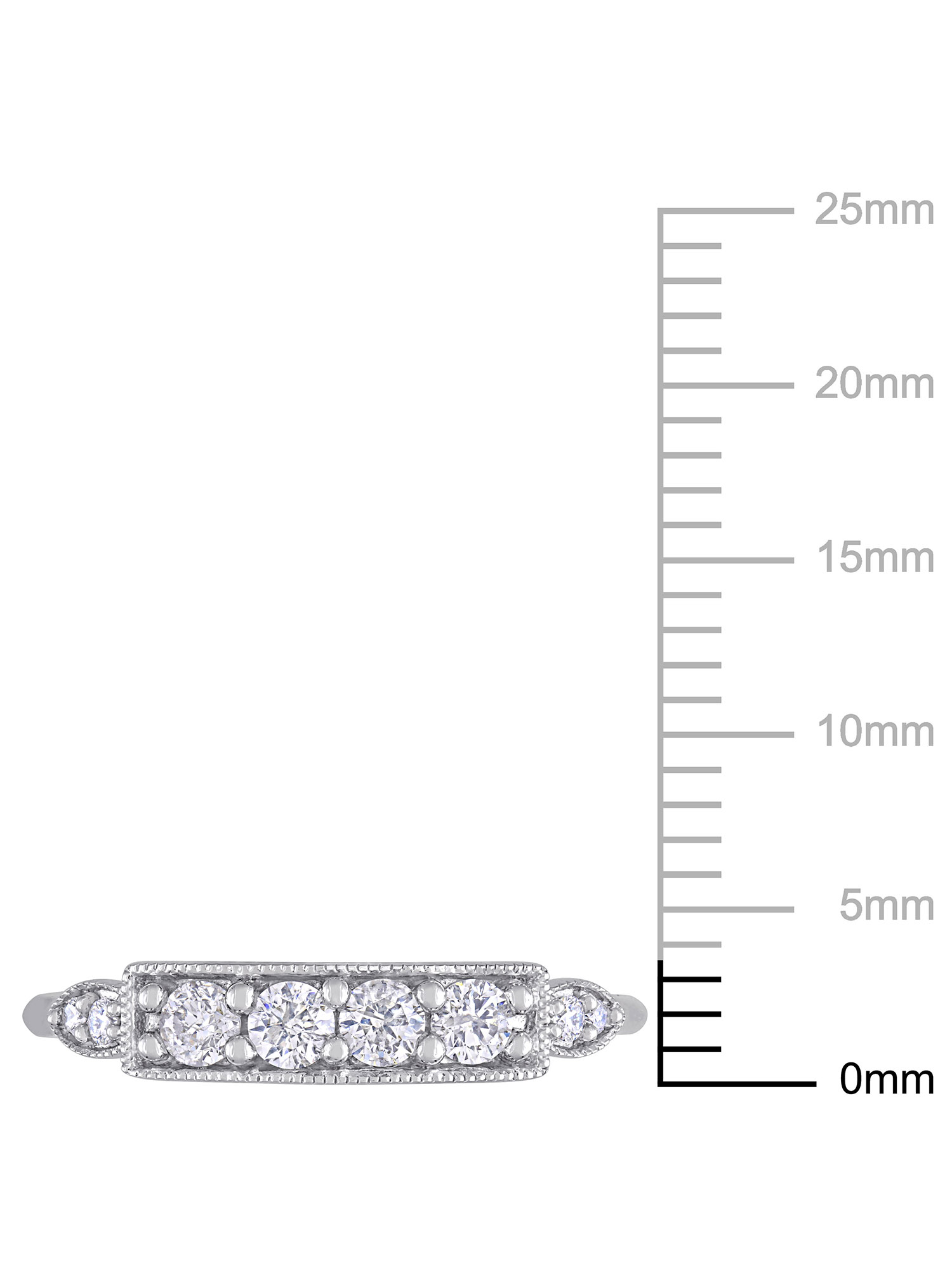 Everly Women's Diamond 10k White Gold Ring