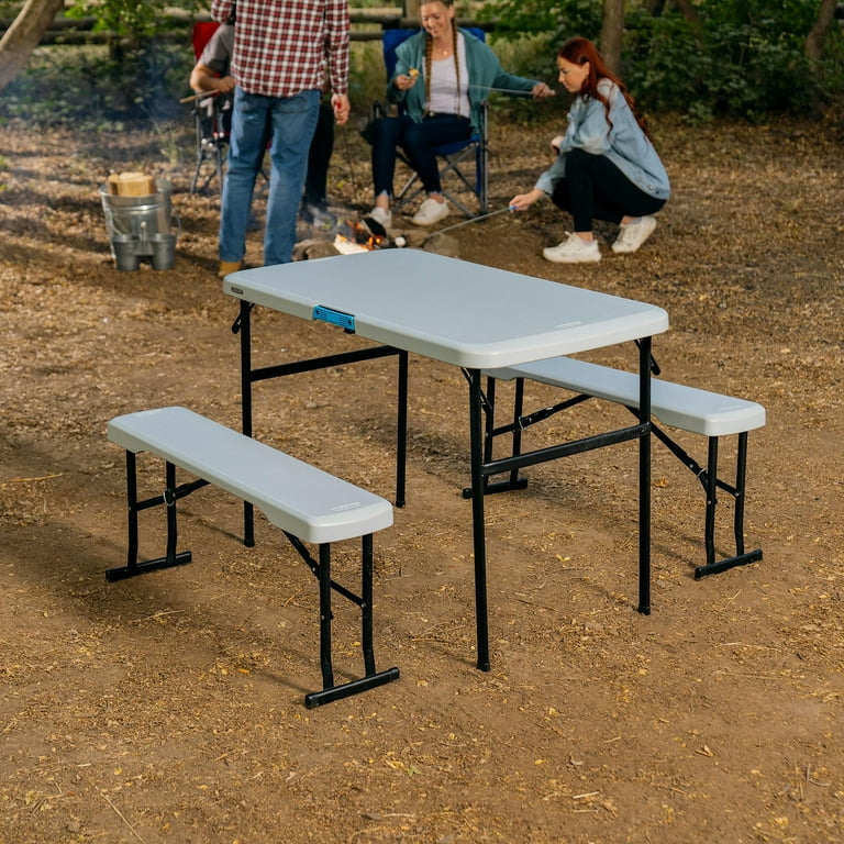 LIFETIME グレーのアウトドアテーブル Lifetime 42