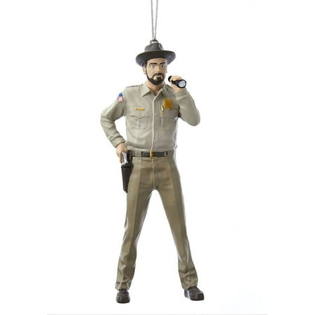 Photo 1 of 3" Kurt S. Adler Stranger Things Hopper Resin Christmas Ornament