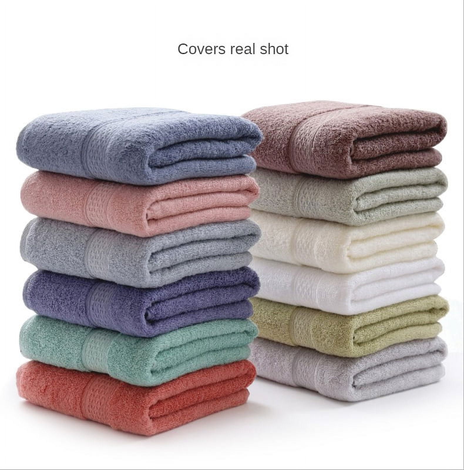 Chakir Turkish Linens Hotel & Spa Quality, Highly Absorbent Towel Set (Set of 8, Moss)
