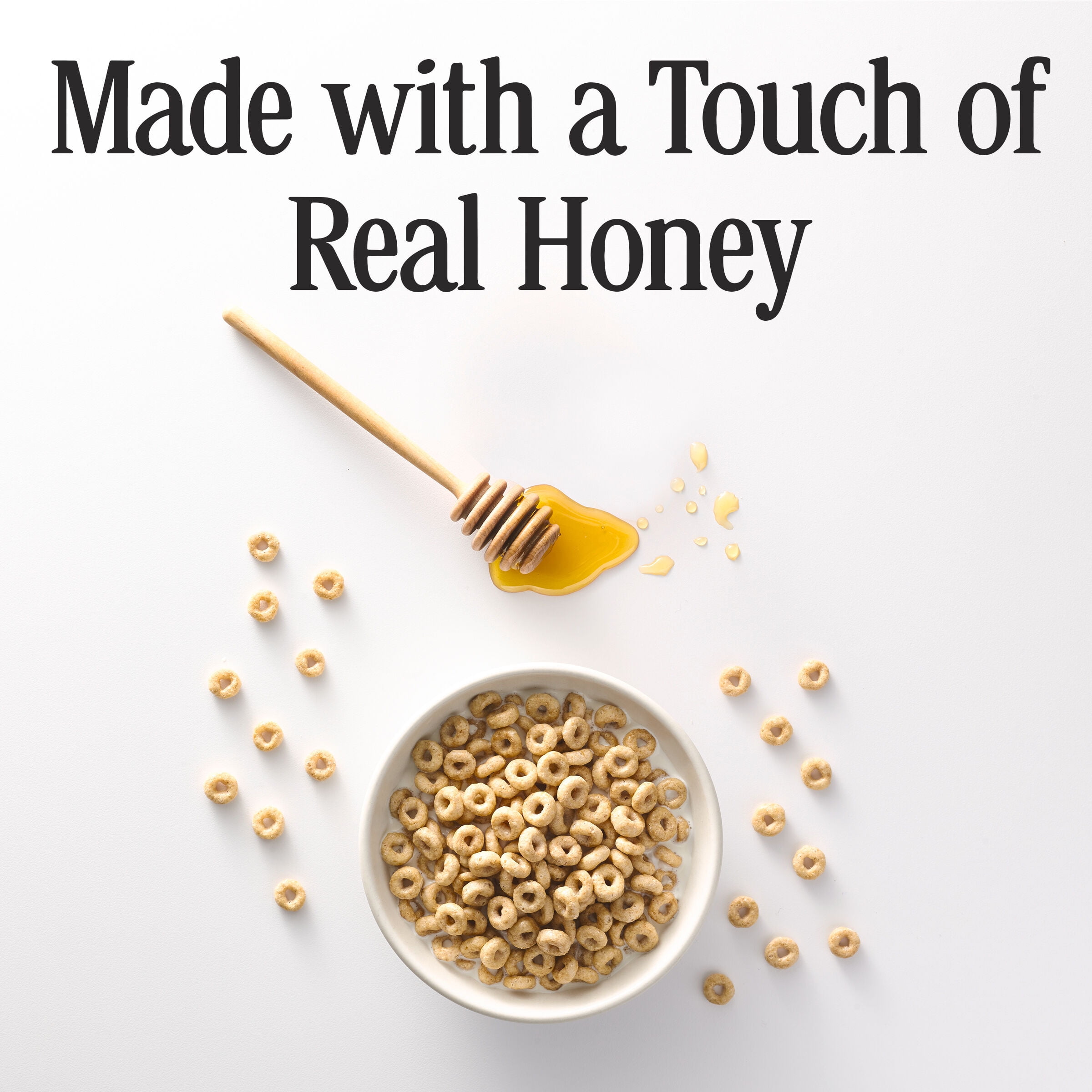 Honey Nut Cheerios Heart Healthy Gluten Free Breakfast Cereal, Value Bag, 32 oz (Pack 6)
