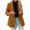 Brown, variant on BangWanChi Blazer for Women Dressy Women's Casual Lightweight Blazer Open Front Lapel Long Sleeve Jacket Suits Work Office Jackets Blazer For Daily/Work