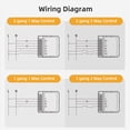 thumbnail image 4 of 3X Tuya Zigbee Smart Dimmers Switch Module 2CH Control LED Lights Dimmable Switch Stepless Dimming+Voice Control, 4 of 8