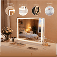 thumbnail image 4 of 22x32 inch Smart LED Vanity Mirror with Memory Function - 3 Color Modes & Dimmable Brightness, Touch Control, USB Port, Aluminum Frame, 4 of 7
