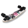 thumbnail image 2 of Patineta Tipo Penny Profesional Musa Madera Maple Musa Blanco (Llantas negras/Trucks negros), 2 of 5