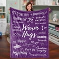 thumbnail image 1 of AMZLAL Inspiration Blanket Gifts For Women Men Birthday Gifts You Are Awesome Blanket Gift 50*60, 1 of 5