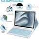 thumbnail image 2 of iPad Keyboard Case for 9th 10th 11th Gen, Air 4/5/M2 & Pro 11 1st-4th Gen, Magnetic Detachable Wireless Keyboard with Pencil Holder for 10.2 10.9 11 inch, 2 of 9