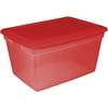 Sterilite 14.5-Gallon (58-Quart) Storage Box, Set of 8