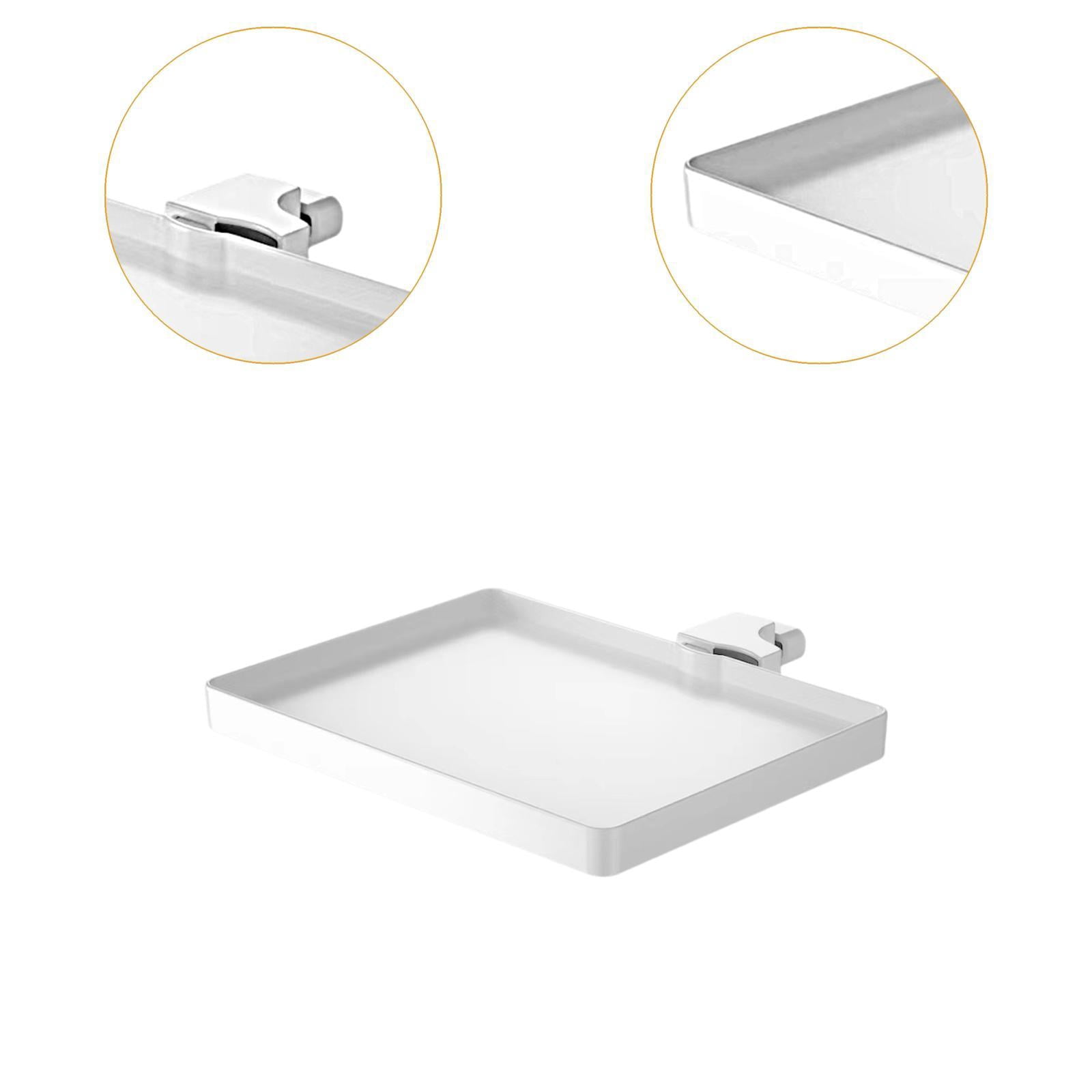JWQFBC Mic Stand Tray Holder Multifunctional for Concert Performance Broadcast White
