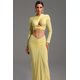 thumbnail image 3 of Vestido Bellabarnetten Kendall de manga larga con nudo, 3 of 9