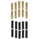 thumbnail image 1 of Cápsulas de botellas de vino retráctiles 200 Piezas de Botella , Cápsulas de PVC Retráctiles, Cubierta de Sellado, Negro, Dorado, 32 Mm Fanmusic Cápsulas de botellas de vino retráctiles, 1 of 3
