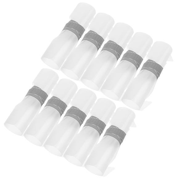 IFANLANDOR 10Pcs Clothing Folder T-Shirt Organizer Flat Compact Plastic PP For Wardrobe Arrangement And Home Use