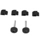 thumbnail image 3 of Tope de goma para capó Bling Bling parachoques para Chevy Truck 1967-1972 negro, 3 of 12