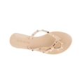 thumbnail image 3 of Olivia Miller Womens Ravenna Jelly Sandals, LT BEIGE, Size 8.0, 3 of 3