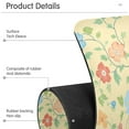 thumbnail image 4 of Yayeee Faucet Mat for Kitchen Sink 14.7" Diatomite Long Splash Guard Pad, Colorful Flower, 4 of 7