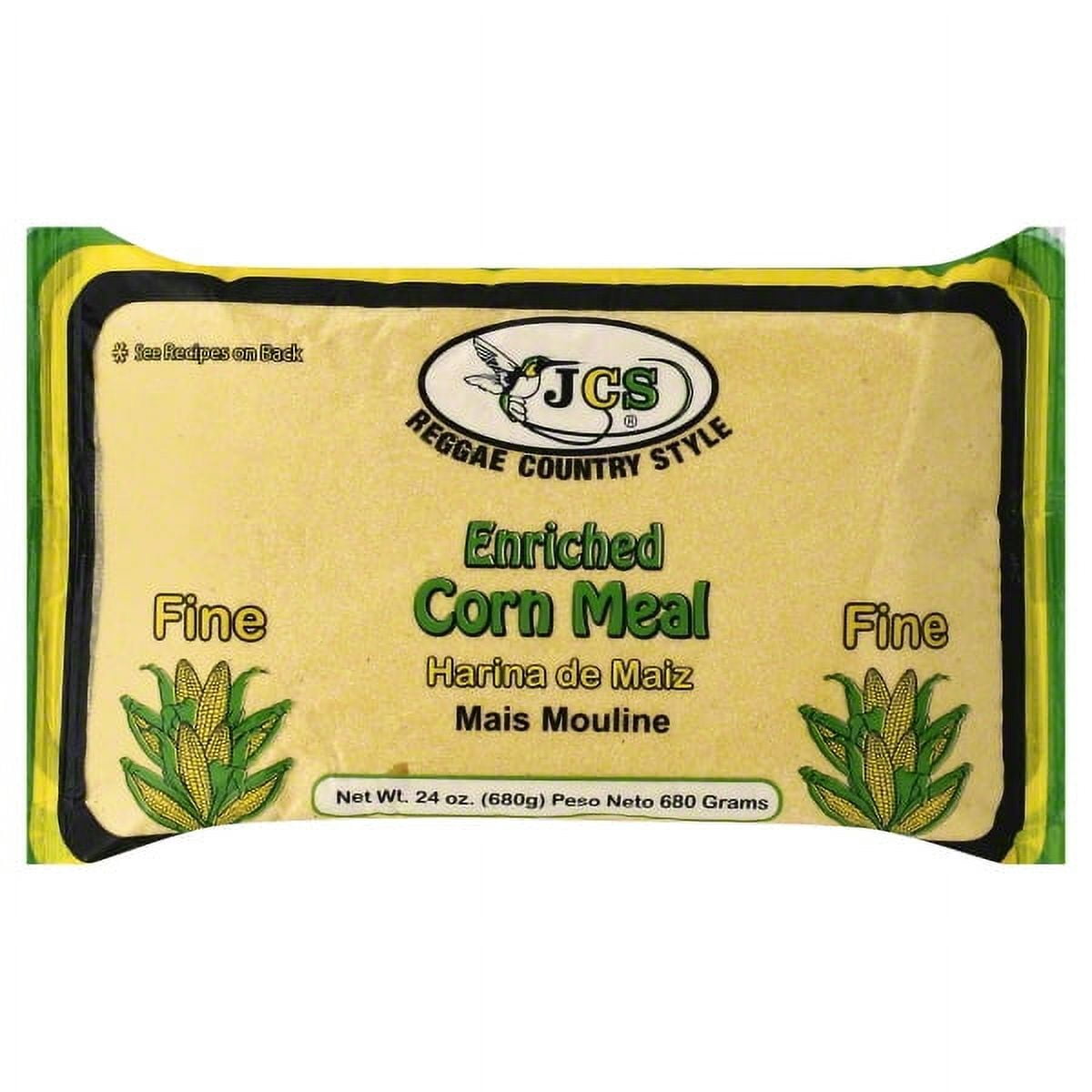 (6 pack) Jamaican Ctry Style Brand JCS Corn Meal, 24 oz
